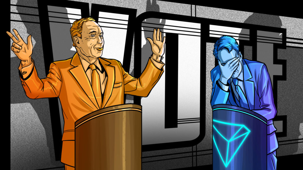 Tron voting Epic Fail - Mike Bloomberg Nailed It in Crypto