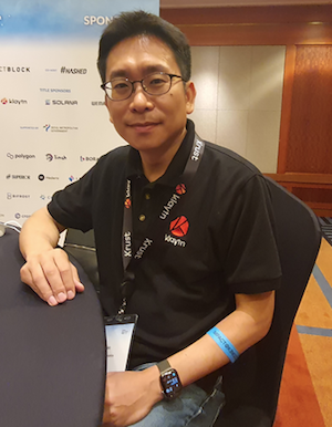 Dr. Sangmin Seo from metaverse blockchain Klaytn.