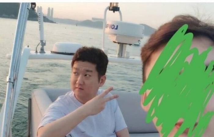 A leaked photo of Bithumb chairman Kang Jong-Hyun. Source: Korea Post English