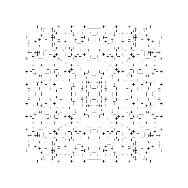 Autoglyph #218 by Larva Labs