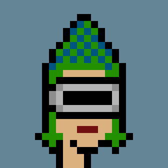 CryptoPunk #7145 by Larva Labs