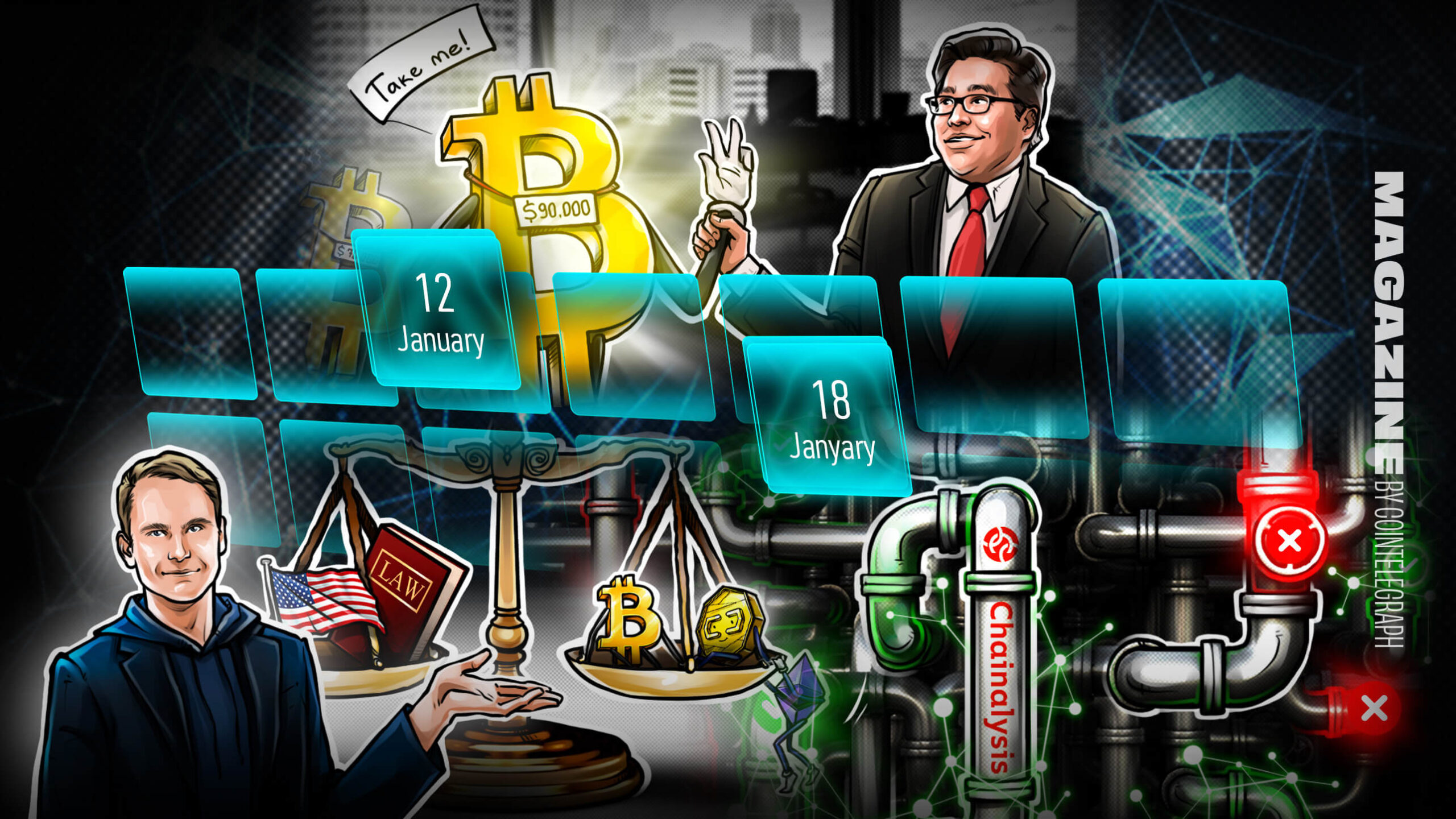 BTC’s ‘reasonable’ 0K target, NFTs plunge in 2024, and more: Hodler’s Digest Jan 12 – 18