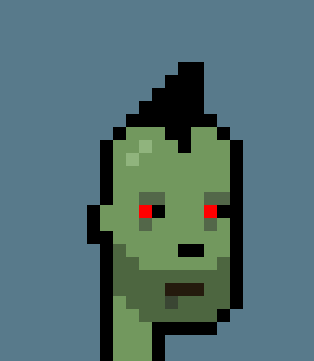 CryptoPunk #6275 - once owned by Pranksy