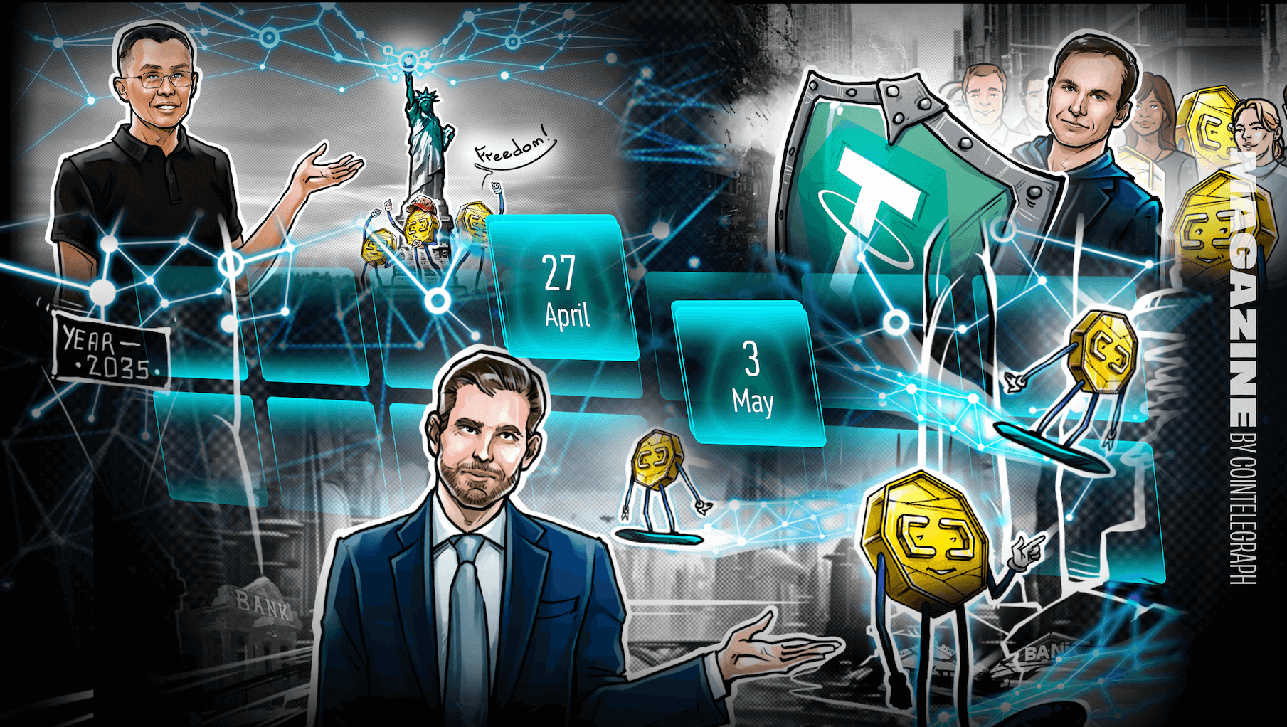 Bitcoin to M ‘by 2029,’ CIA tips its hat to Bitcoin: Hodler’s Digest, April 27 – May 3