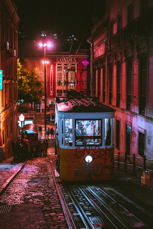 Trams in Lisbon 
