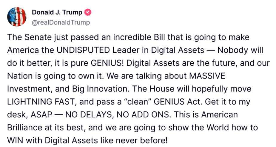 Donald TRUMP GENIUS ASAP