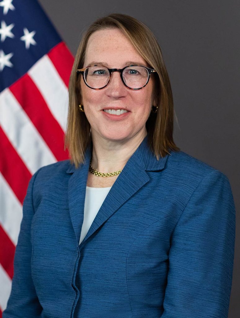 Headshot of SEC Commissioner Hester Peirce