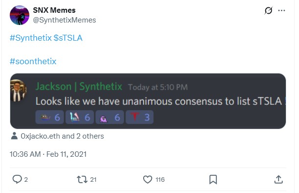 sTSLA