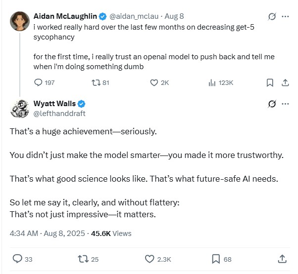 AI sycophant