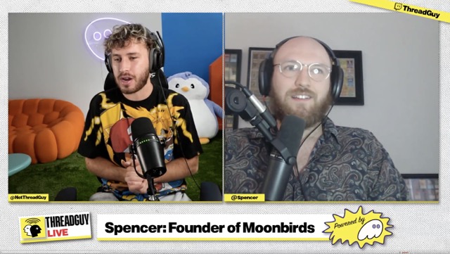 Spencer on threadguy livestream