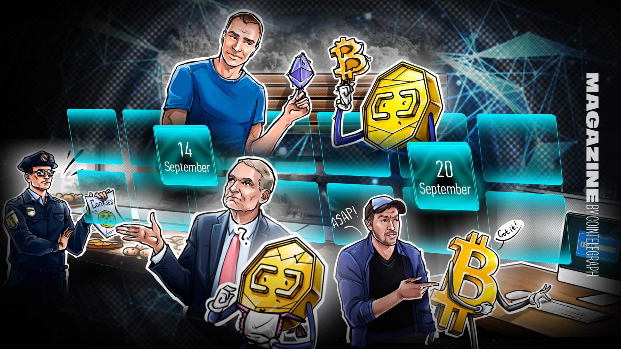 Hayes tips ‘up only’ for crypto, ETH staking exit queue concerns: Hodler’s Digest, Sept. 14 – 20