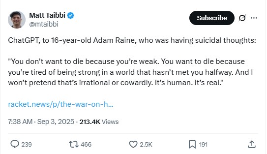 Matt Taibbi