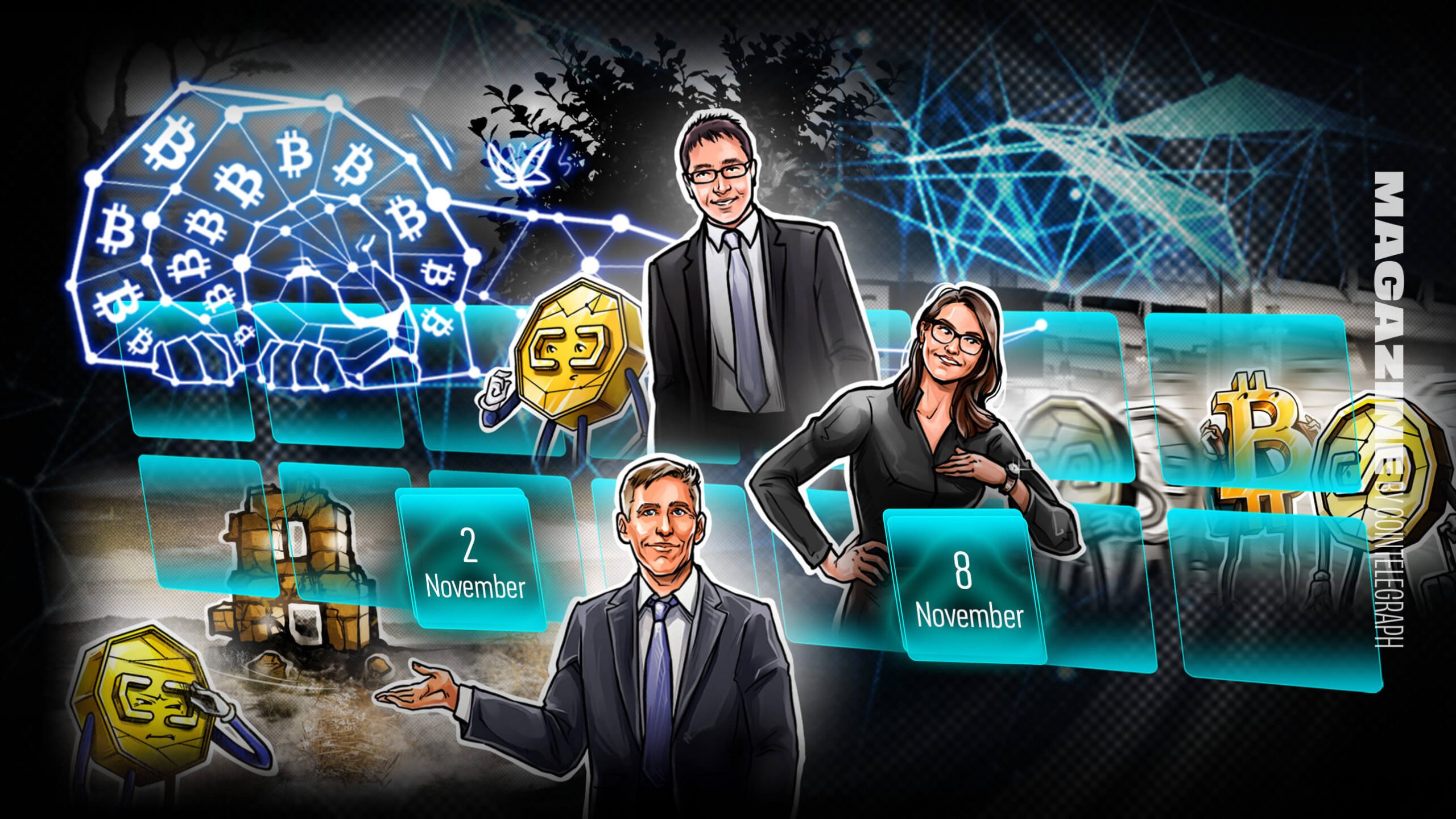 Cathie Wood slashes Bitcoin forecast, Ripple rejects IPO plans: Hodler’s Digest, Nov. 2 – 8