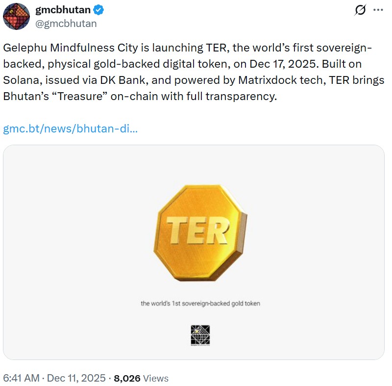 GMC Bhutan gold solana