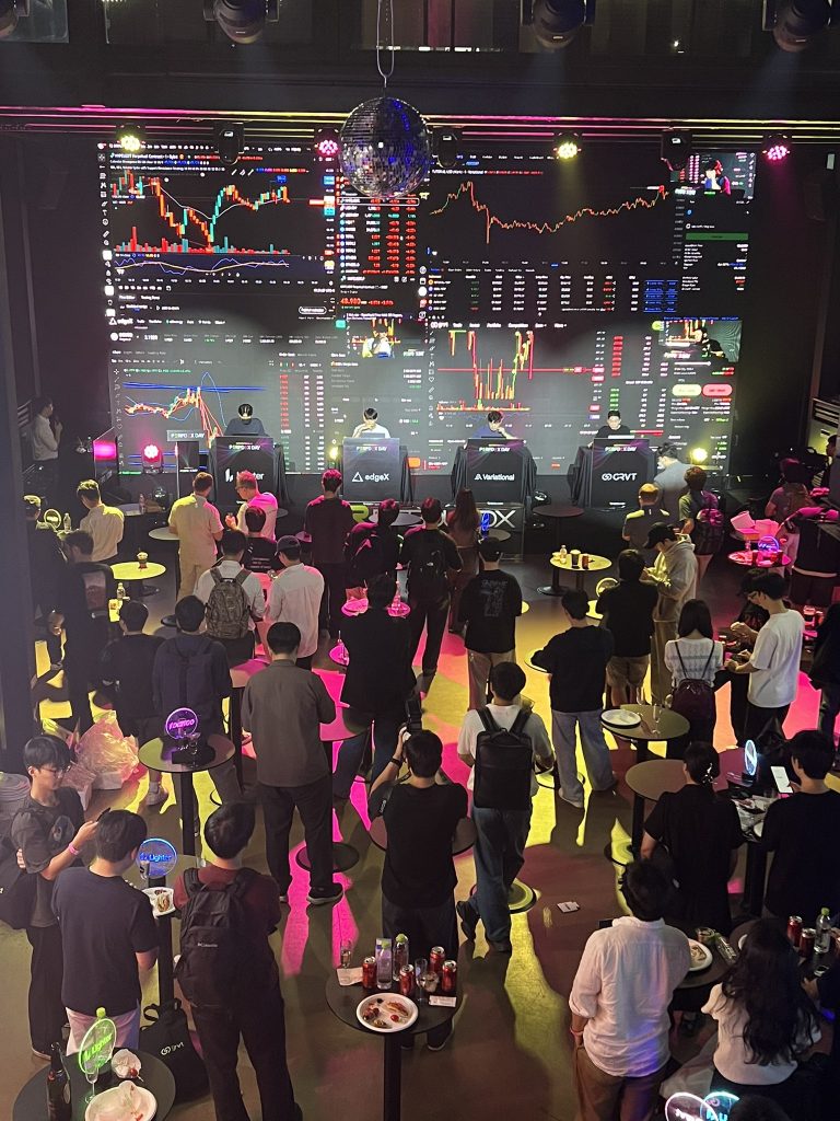 A crypto trading competition inspired by e-sports format in South Korea